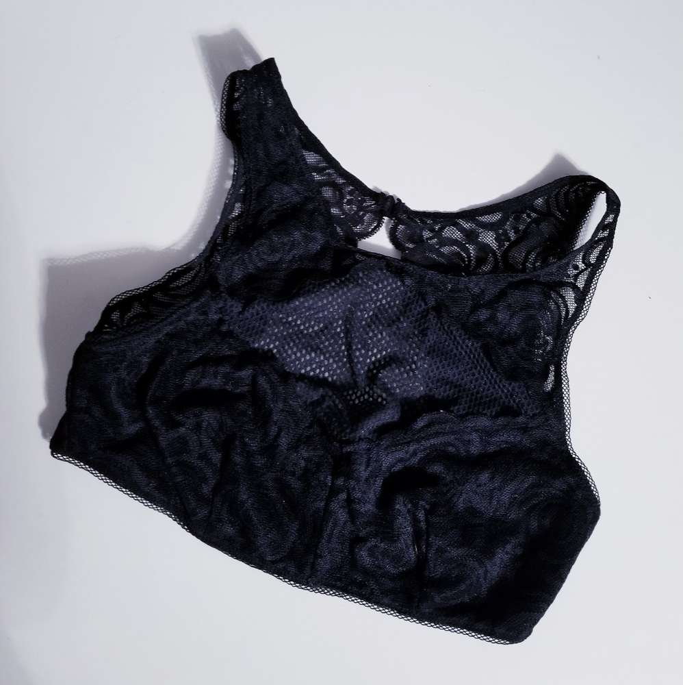 Black Lace Bra